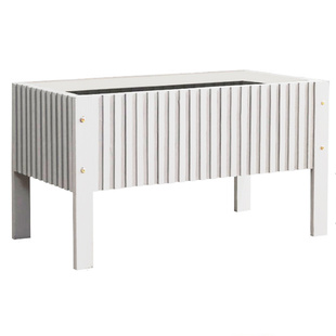 阳台长方形花盆种植箱防腐木种菜盆室内高脚落地植物花槽户外花箱