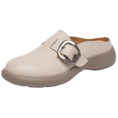 包头拖鞋女2025新款厚底外穿