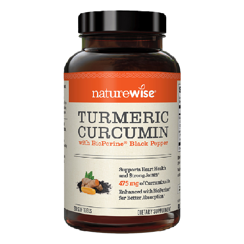 Naturewise郁金瓶液体姜黄素胶囊