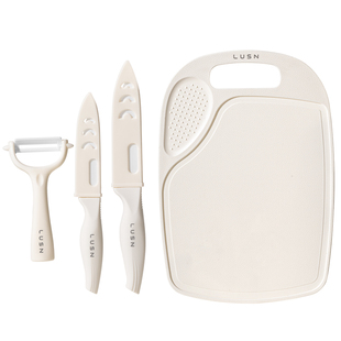 如山陶瓷辅食菜板刀具婴儿套装宝宝吃饭专用剪肉剪刀儿童菜刀工具