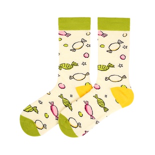 【高甜能量袜】Walki踩点节日情绪中筒女袜大童袜-纯糖时刻多巴胺