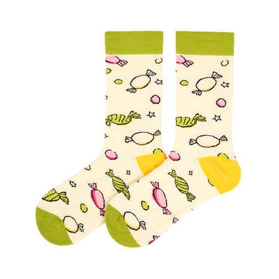 Walki踩点纯糖时刻多巴胺中筒袜