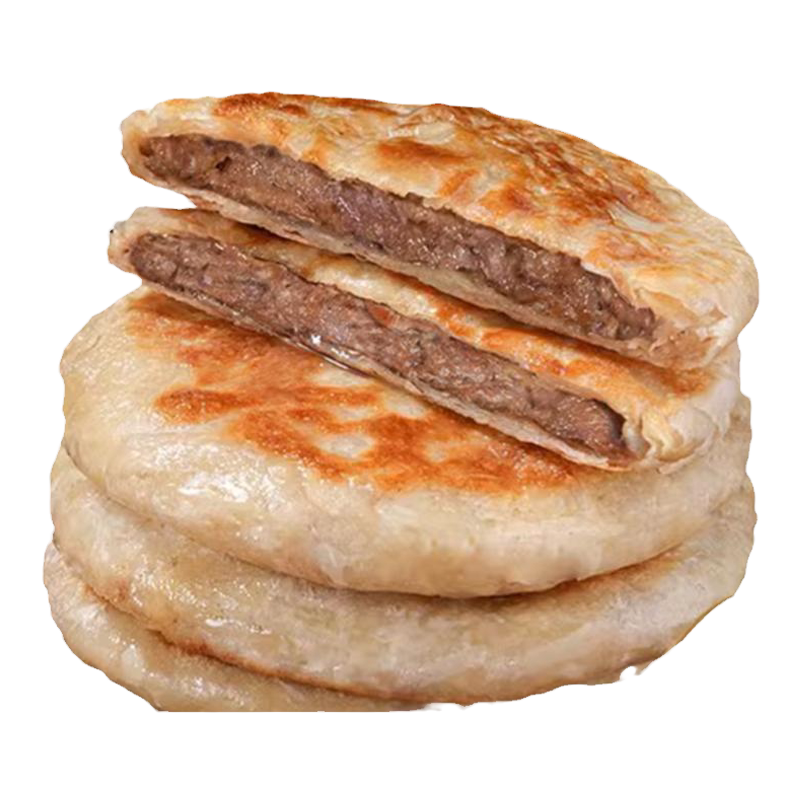 头厨安格斯牛肉馅饼儿童早餐饭半成品冷冻速冻食品面点手抓饼肉饼
