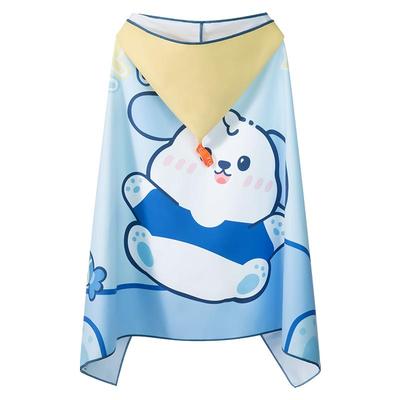 带帽斗篷游泳速干浴巾