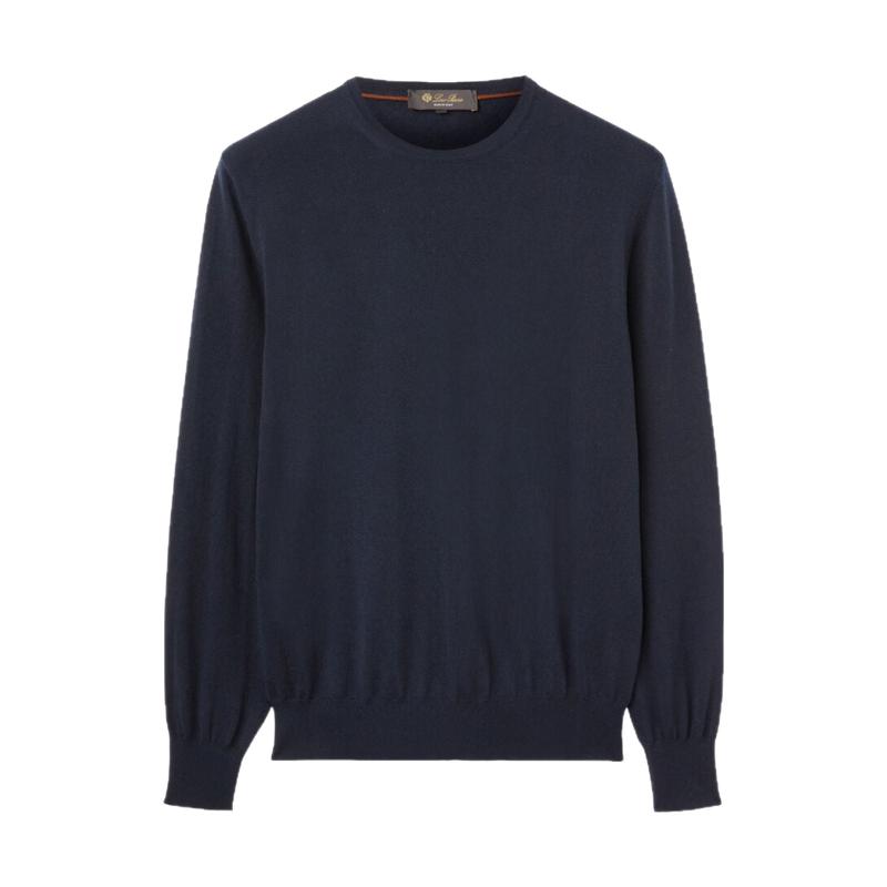 LoroPiana/诺悠翩雅男士针织衫珍贵钥匙羊绒衫经典百搭新款