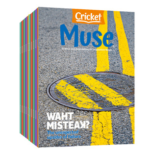 带部分音频】Muse缪斯美国原版儿童英语读物 9-14岁小学生艺术科普自然科学 2025全年杂志订阅cricket蟋蟀童书22/23/24年国外过刊