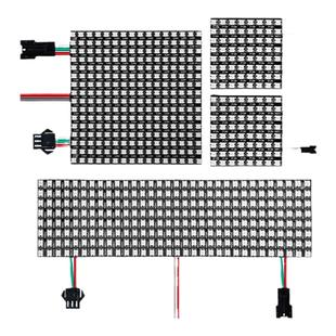 WS2812B像素软屏LED柔性屏5V8X8/8X3216X16全彩arduino可编程点阵