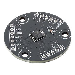 MT6826S高精度高速磁性编码器磁感应角度测量传感器模块