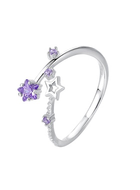 女s925纯银小众百搭指环可调节