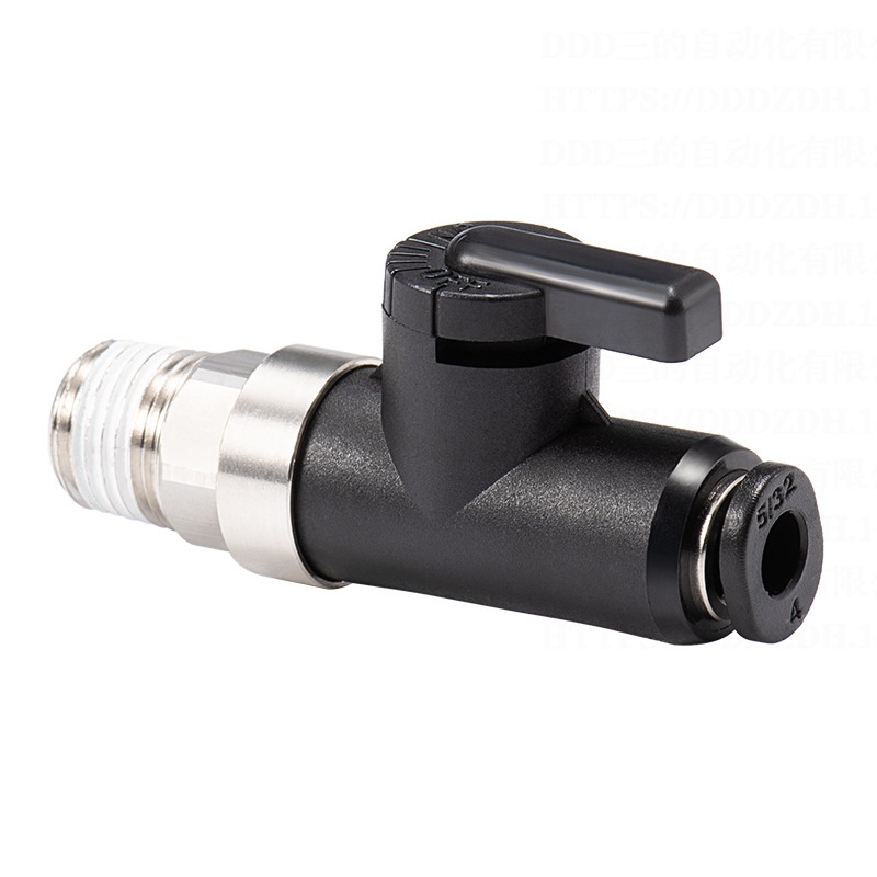 DDD气管气动快插快速接头BVC微型迷你小型手阀开关球阀直通BUC型