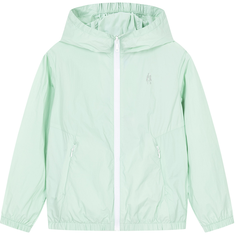 暇步士童装儿童皮肤衣大童夏季新款男童透气防晒服女童宽松空调衫