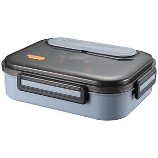 送加大汤碗 大容量带盖上班族饭盒学生保温成人餐盒304不锈钢餐盘