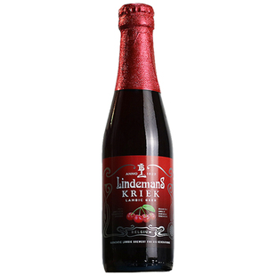 林德曼樱桃啤酒 Lindemans 比利时进口啤酒250ml*24瓶 多口味可选