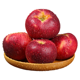 新鲜红露樱桃小苹果当季时令水果脆甜云南昭通丑平果冰糖心红富士