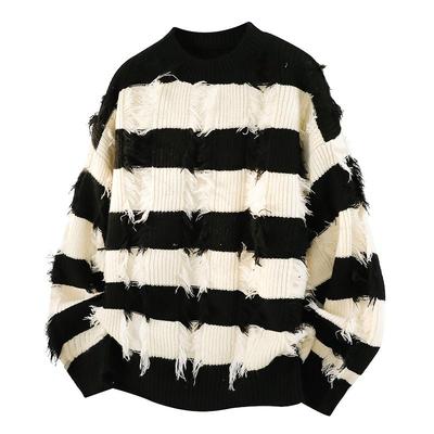 罗蒙套头柔软圆领毛衣