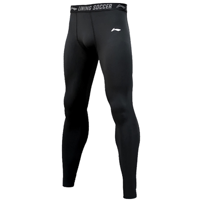 李宁健身裤男款高弹速干长裤跑步