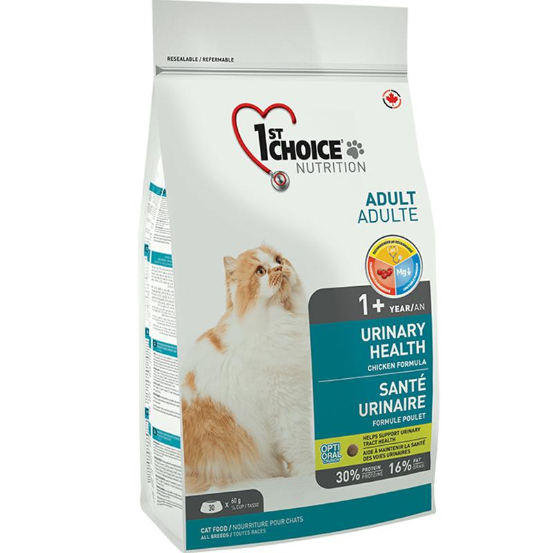 1stchoice益之选进口泌尿系统配方猫粮预防尿结石尿闭功能粮5.4kg