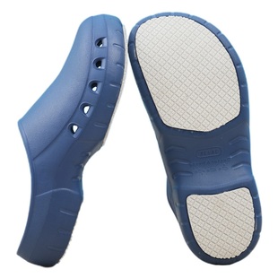 手术室拖鞋男防滑外科医生包头洞洞鞋白色icu护士医院专用手术鞋