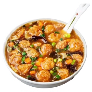 正宗河南特产丸子胡辣汤桶装糊辣汤免煮冲泡即食早餐粥速食食品