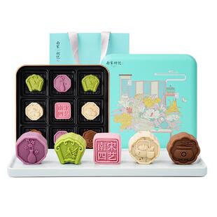 南宋胡记桂花味绿豆糕点杭州伴手礼传统中式糕点心年货零食礼盒装