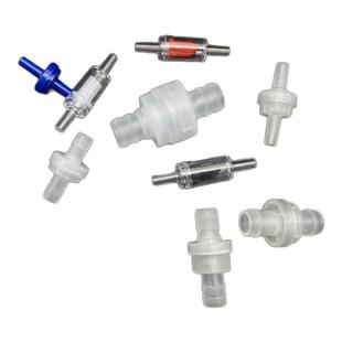 塑料单向阀止回阀逆止阀软管水管气体液体单通阀门6 10塑料管返水