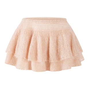 【XIAOLI筱李】灯上华尔兹原创设计马海毛针织半身裙女25秋新品