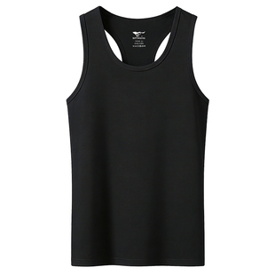 七匹狼运动工字背心男款打底健身高弹不变形跨栏弹力无袖纯棉汗衫