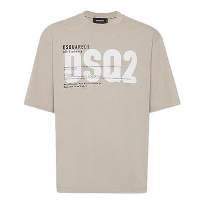 【新品首降】DSQUARED2/D2次方  男士宽松休闲时尚T恤