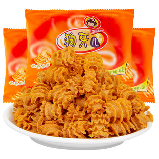 狗牙儿比萨卷锅巴8090怀旧童年解馋零食办公室休闲零食追剧膨化