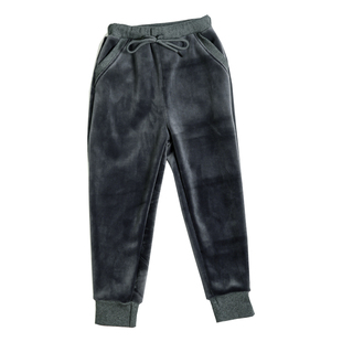 加厚男女童运动裤秋冬金丝绒卫裤加绒中大童双面绒保暖裤儿童裤子