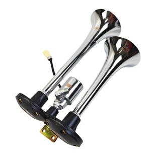 瑞立正品货车气喇叭原装24V电气电控气喇叭防水金属双管高音超响