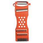 多功能瓜果塑料拉丝器刮皮器切菜器双头擦丝器削皮器不锈钢刨丝器