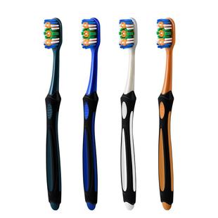 皓齿良品硬毛牙刷男士专用超硬去牙渍烟渍杜邦轻奢成人家用耐用刷