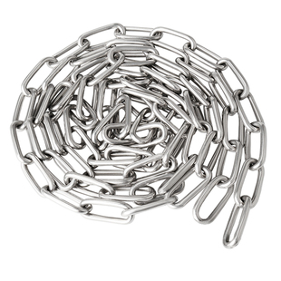 不锈钢晾衣绳铁链阳台晒衣服绳子室外挂衣凉衣拉紧绳打孔户外链条