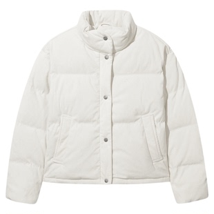 NEPA耐葩户外25秋冬新品女士保暖柔软舒适轻便短款羽绒服7L82068