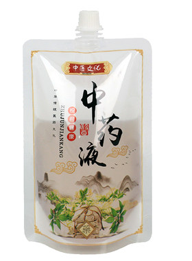 广塑耐高温中药包装袋自立吸嘴袋