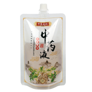 广塑耐高温中药包装袋自立吸嘴袋
