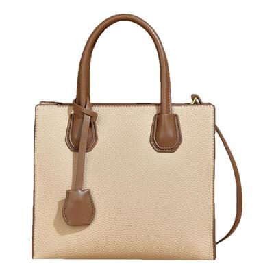 小众轻奢拼色通勤手拎包