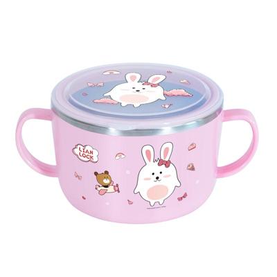 联扣进口儿童不锈钢汤碗