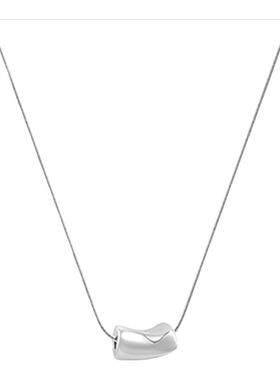 银色简约百搭项链女款