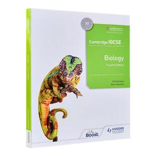 0610/0970考试 Cambridge IGCSE Biology 4th Edition 剑桥IGCSE生物教材 第4版 英文原版数学技能 培养技术术语词汇表第四版