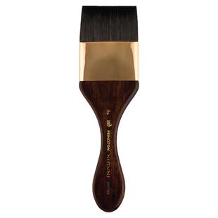 Princeton普林斯顿仿松鼠毛尼龙板刷水彩平刷P4750M100软质绘画刷