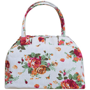 手提包女小包包帆布包手拎时尚零钱包新款上班外出袋子手机包拎包