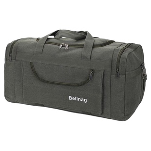 超大容量手提旅行包纯帆布复古旅游行李包男士运动户外装衣服背包