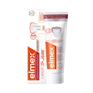 elmex艾美适青少年牙膏儿童含氟防蛀正畸高氟护齿防龋齿12岁以上