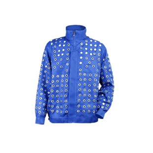 专业玻璃厂车间工作服金属大小铁环防护服防划伤防割服套装防刺服