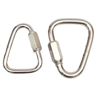 GVIEW旗云M300S 8mm 10mm不锈钢三角梅陇锁 攀岩速降梅隆锁CE认证