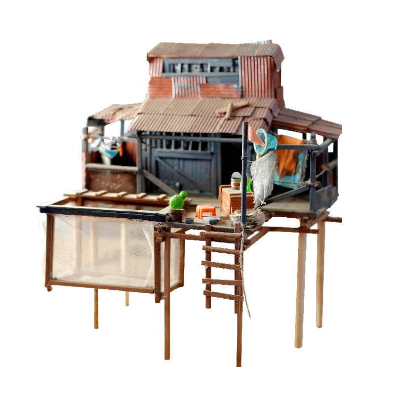 建筑diy手工微缩场景材料