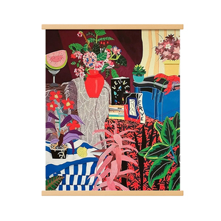 画堂主小众艺术马蒂斯玄关挂画客厅沙发背景墙装饰画抽象餐厅壁画