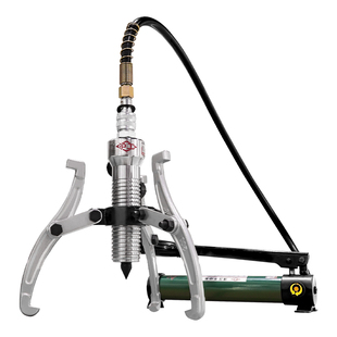 HUGO分体式液压拉马二爪三爪轴承拔轮器拉码10T20吨轴承拆卸工具